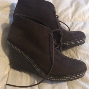 Brown Dr. Scholls wedges